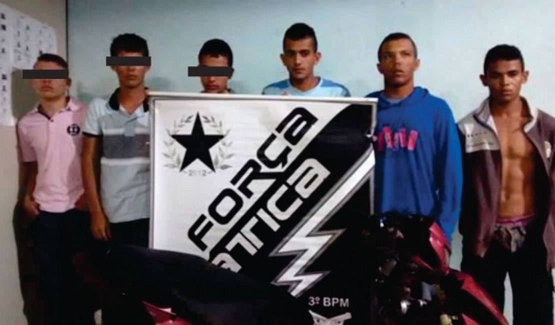 Receptação: quadrilha é presa na zona rural de Limoeiro