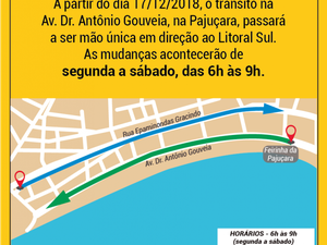 SMTT inicia alteração de trânsito na Pajuçara nesta segunda