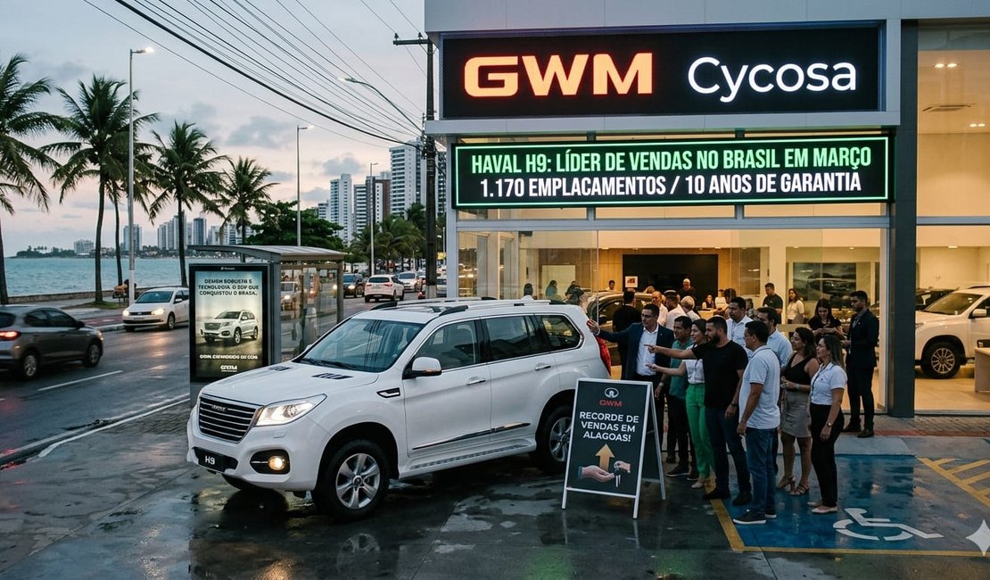 Haval H9 lidera vendas entre SUVs grandes no Brasil em março