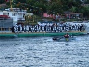 Vazão do São Francisco pode inviabilizar procissão de Bom Jesus