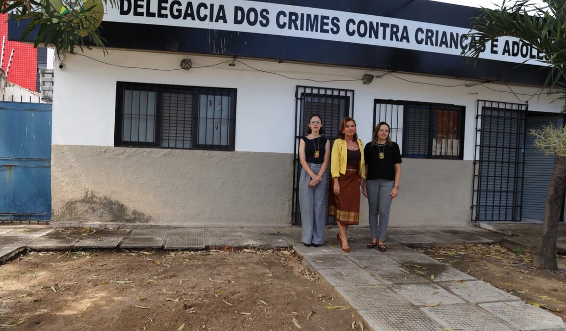 MPAL flagra ilegalidades na Delegacia de Combate aos Crimes contra crianças
