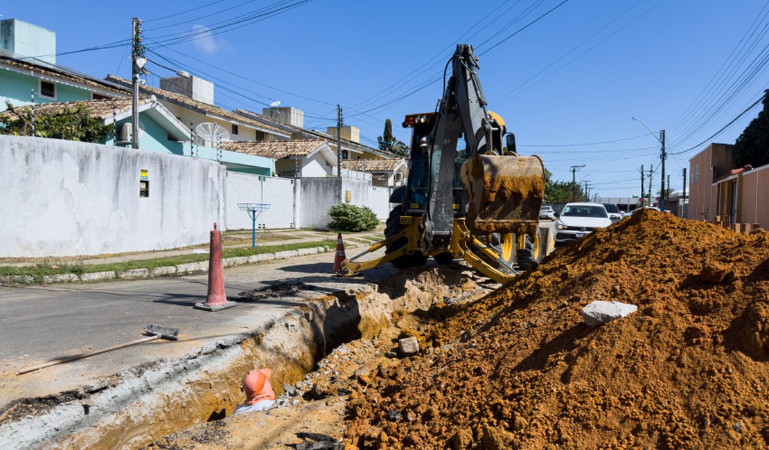 Secretaria de Infraestrutura implanta sistema de drenagem no bairro Antares