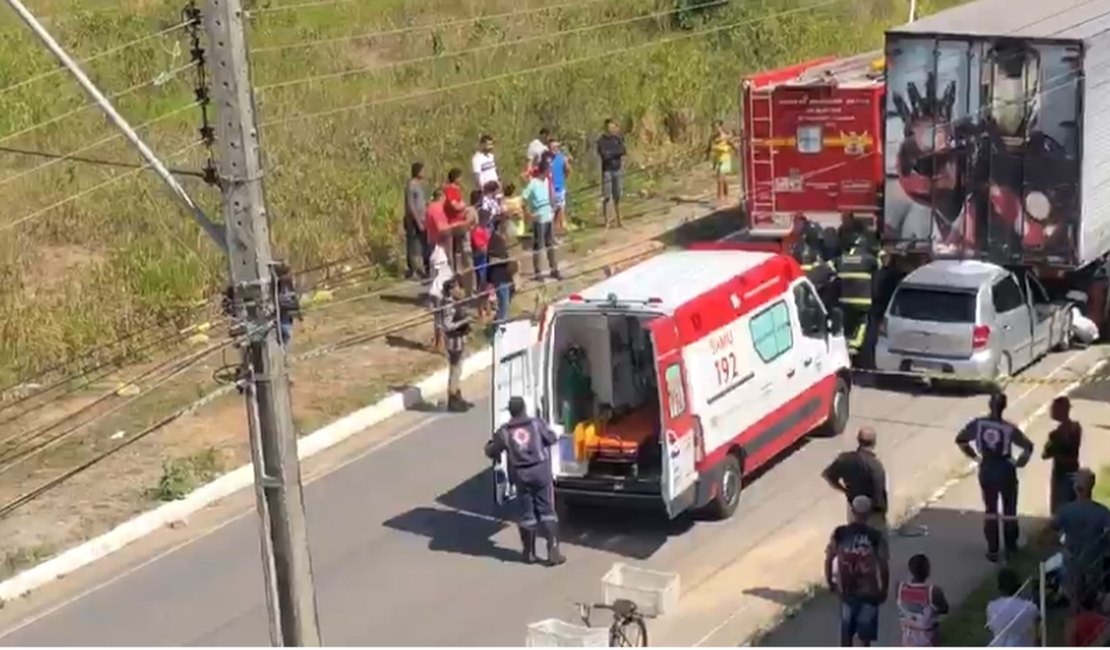 Homem morre preso às ferragens em acidente no Jardim Petrópolis