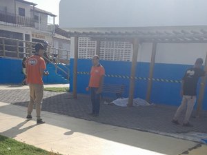 Homem é morto com tijolo em praça pública de Palmeira dos Índios