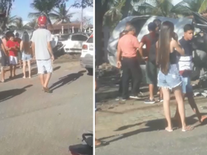 Homem fica ferido após colisão em Tanque D'Arca