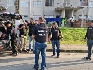 Megaoperação prende acusados de diversos crimes em vários municípios de AL