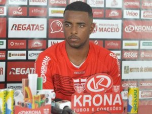 Em evolução física, Wesley Dias espera estrear com a camisa do CRB