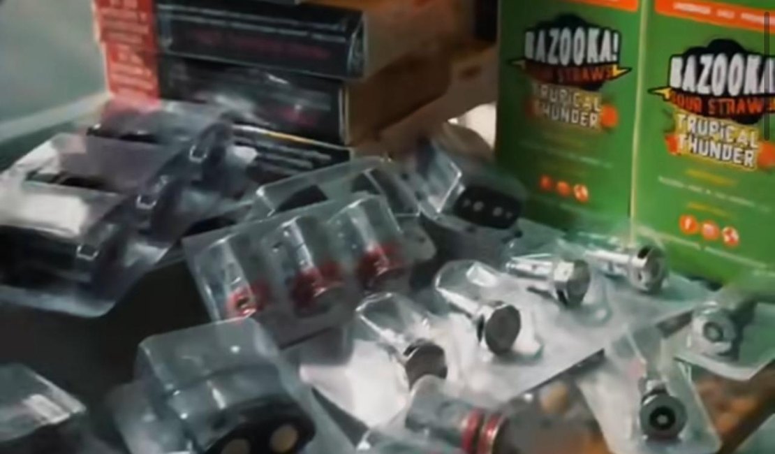 PF recebe 2 mil produtos irregulares apreendidos em operação contra cigarros eletrônicos