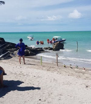 Turista do Mato Grosso do Sul morre afogado em praia de Maragogi