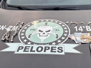 Jovem é preso por tráfico de drogas e corrupção de menor em Messias