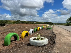 Projeto sustentável recupera espaços utilizados para descarte irregular de lixo em Arapiraca