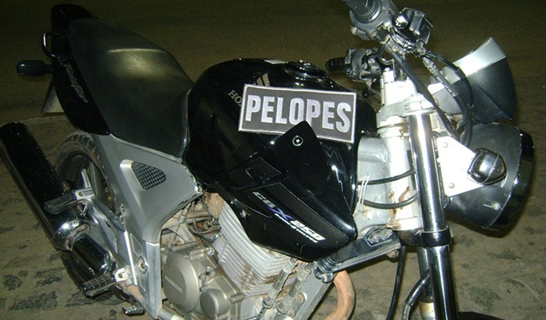11º BPM recupera moto roubada em Arapiraca