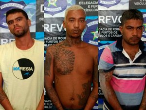 Polícia Civil prende trio envolvido em assalto a estabelecimento comercial