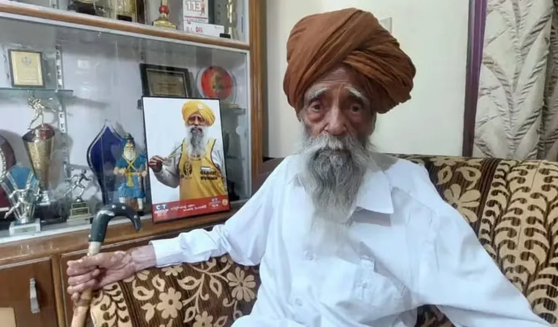 O maratonista 'mais velho do mundo', que correu sua primeira prova aos 89 e morreu atropelado aos 114 anos