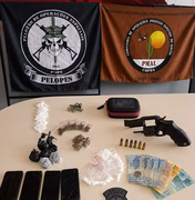 Três homens são presos por tráfico de drogas e posse ilegal de armas em Delmiro Gouveia