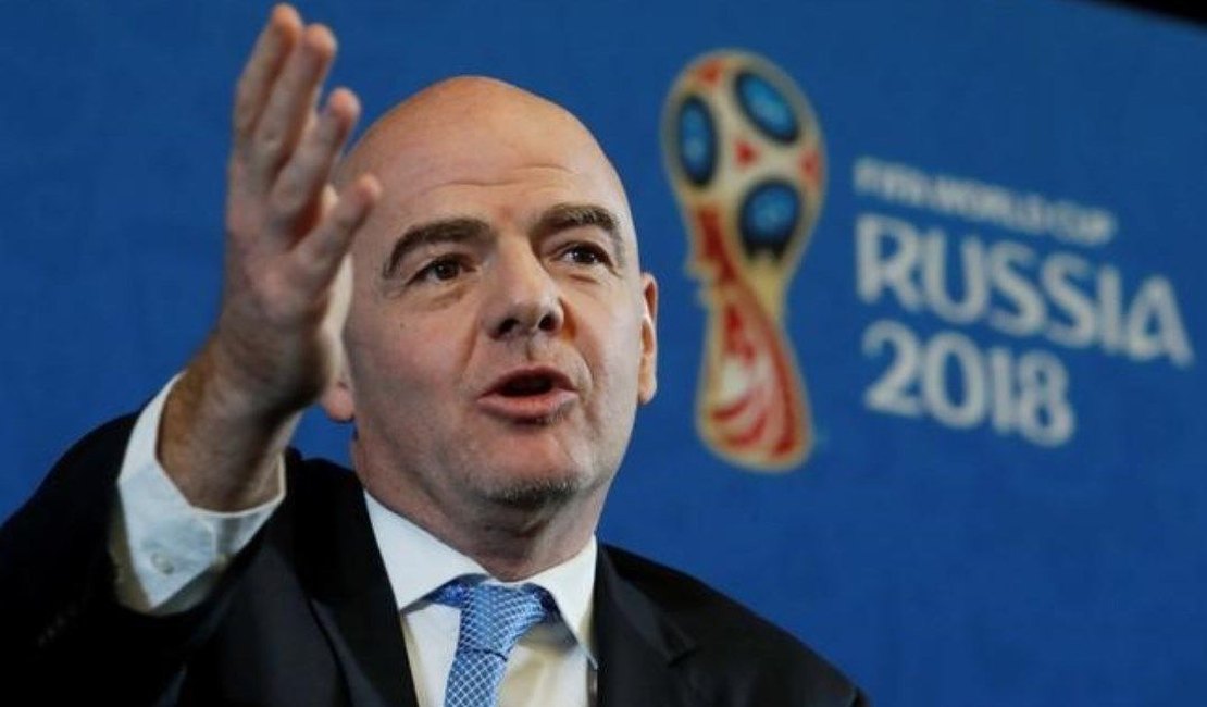 Infantino se reúne com Trump para ajustar preparativos para Copa do Mundo de 2026