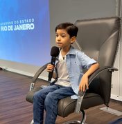 Menino de 6 anos impressiona ao apresentar seminário sobre altas habilidades