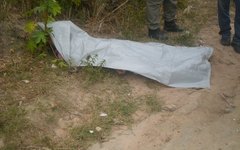 Corpo do Jovem executado 