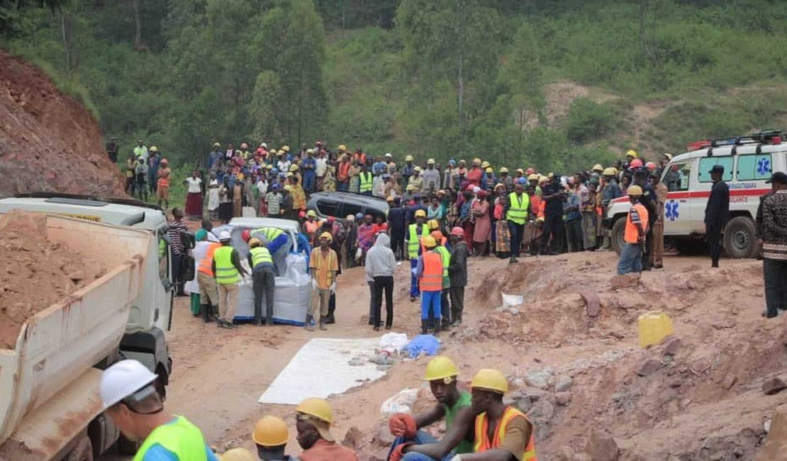 Colapso de mina deixa 14 mortos em Ruanda