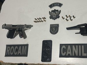 Suspeito de tentar matar homem é preso com armas e munições em pousada de Arapiraca