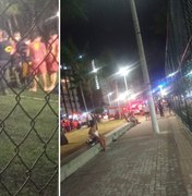 Homem passa mal durante jogo de futebol seis dias após morte de garçom no mesmo local