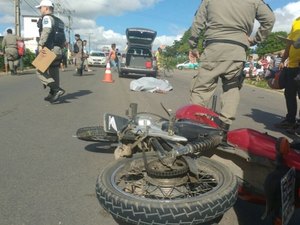 [Vídeo] Motociclista morre após acidente na Rodovia AL-220 no Agreste