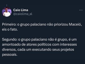 Assessor de Teca Nelma sobe o tom contra candidatura de Rafael Brito a prefeito de Maceió