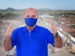 Prefeito eleito de Taquarana testa positivo para Covid-19 e fará cerimônia de posse on-line