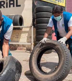 Contra a Dengue: Ação para coletar pneus descartados em Maceió será realizada amanhã (05) e sexta (06)