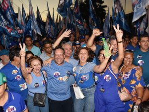 Caminhada rumo à vitória do candidato a deputado estadual Wagner Lira
