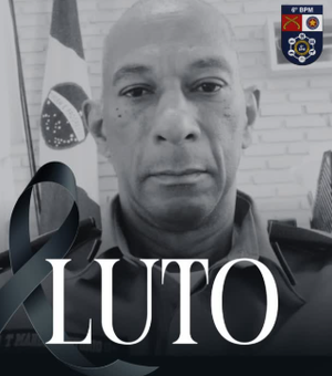 Subtenente da PM-AL morre após dias internado no HGE; 6º BPM emite nota de pesar
