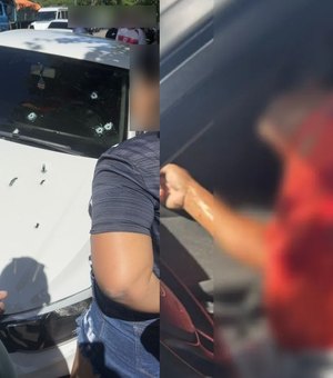 Sobrinho de vereador é morto a tiros dentro de carro na BR-316, em Satuba