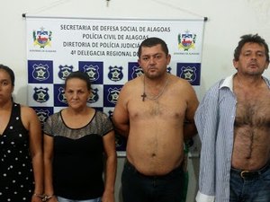 PC conclui inquérito e quatro são presos por assassinato