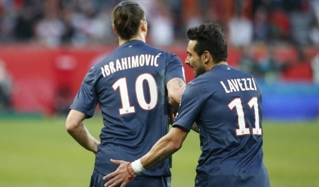 Time da China quer tirar Lavezzi e Ibrahimovic do PSG