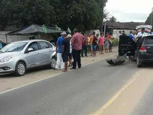Sem vítimas fatais, colisão deixa feridos na AL 110, em Arapiraca