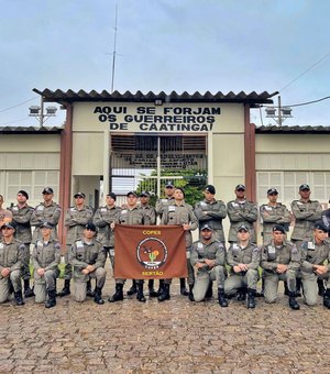Em Piranhas: Companhia do Sertão da Polícia Militar recepciona soldados recém-formados