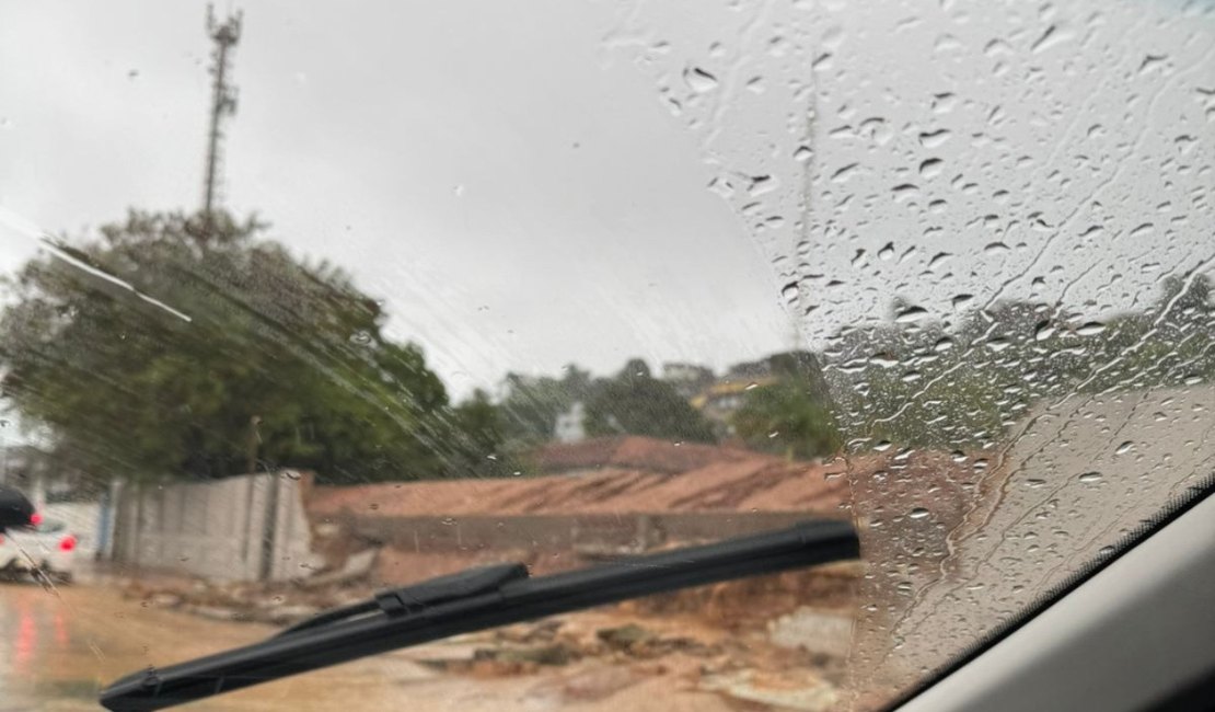 Alagoas segue em alerta para possibilidade de chuvas intensas nesta quinta-feira