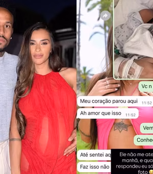 Tainá Militão prega peça em Eder ao fingir nascimento do filho