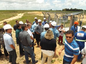 Arsal vistoria obras do gasoduto Penedo-Arapiraca
