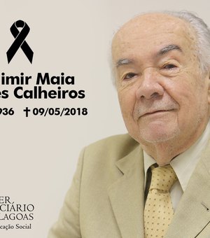 Presidência e Comunicação do TJAL lamentam falecimento do jornalista Vladimir Calheiros