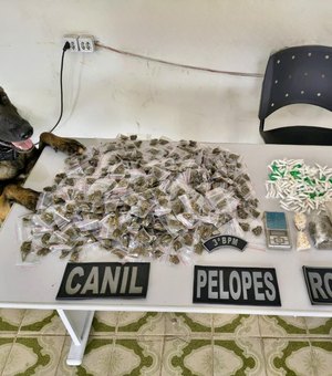 Polícia Militar apreende 38 armas de fogo e mais de 665 Kg de drogas na última semana em Alagoas