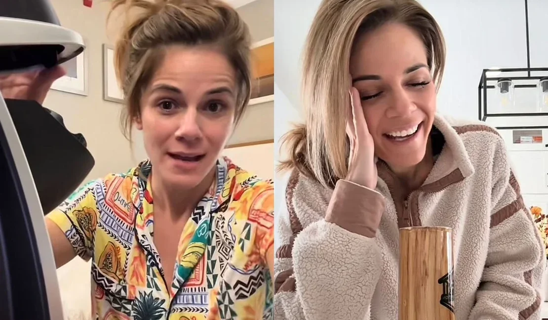 Influencer viraliza ao ensinar como lavar calcinha na cafeteira do hotel