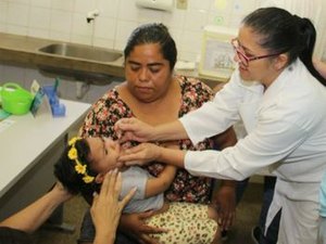 Campanha de vacinação contra poliomielite e sarampo é prorrogada em Arapiraca