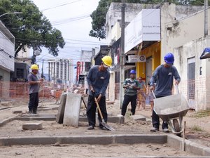 Obra de revitalização do Centro de Maceió é retomada nesta sexta (04)