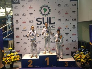 Alagoano é vice-campeão sul americano de jiu-jitsu