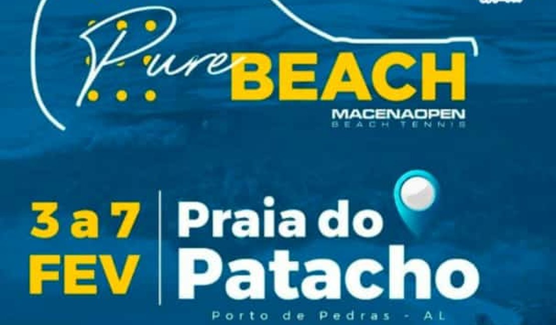 Porto de Pedras se prepara para Torneio de Beach Tênis