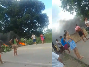 Moradores de Atalaia fecham BR-316 em protesto contra a falta de energia