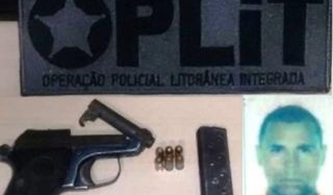 Oplit prende homem que estava com pistola em boate no bairro de Jaraguá
