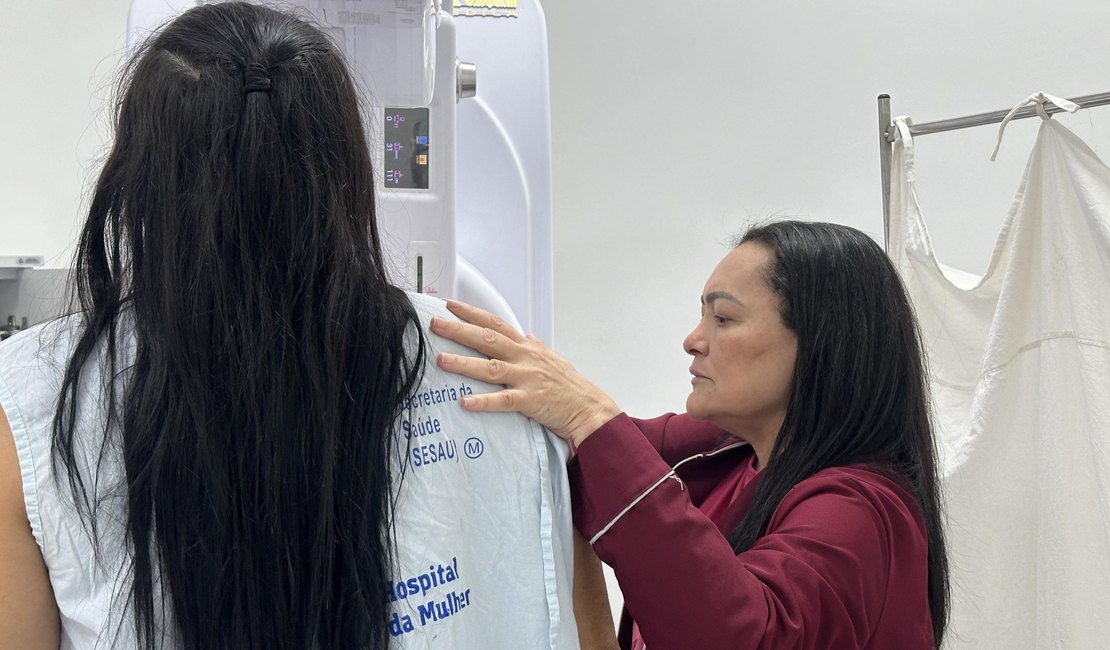 Hospital da Mulher promove mutirão de mamografia para reeducandas do Presídio Santa Luzia