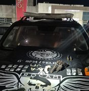 Homem é preso com maconha, crack, cocaína e arma no município de Maragogi